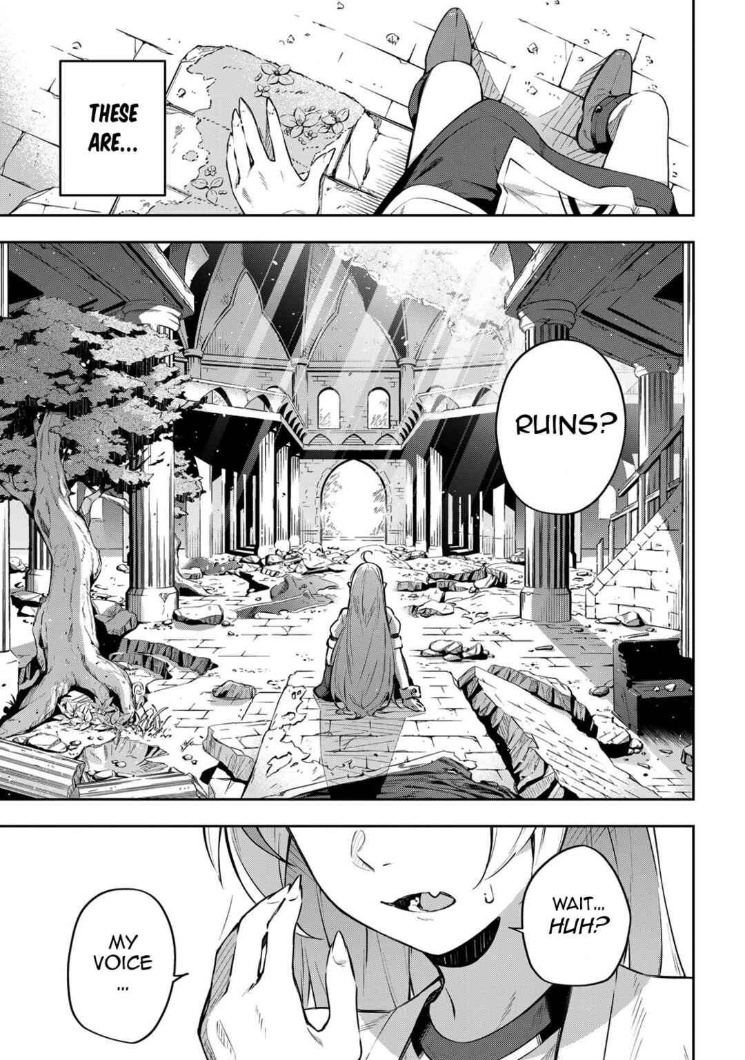 Destiny Unchain Online: Kyuuketsuki Shoujo to Natte, Yagate 'Aka no Maou' to Yobareru You ni Narimashita Chapter 1 - Page 41