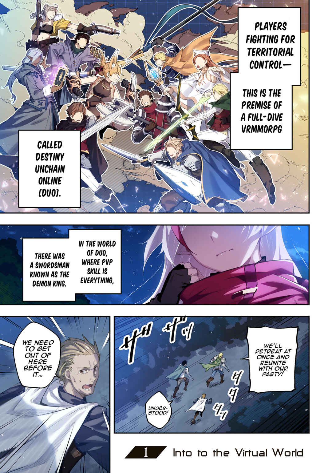 Destiny Unchain Online: Kyuuketsuki Shoujo to Natte, Yagate 'Aka no Maou' to Yobareru You ni Narimashita Chapter 1 - Page 5