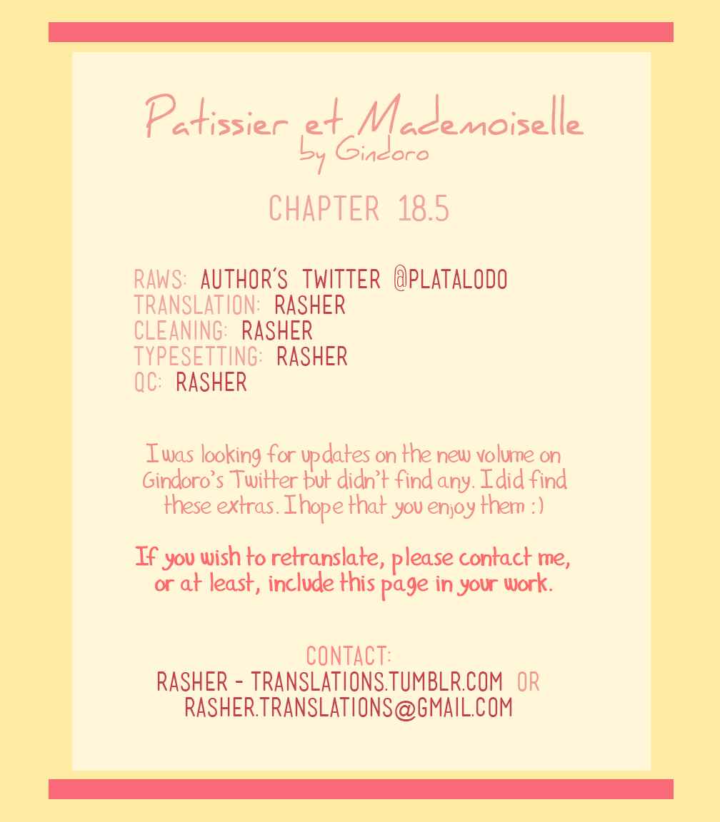 Patissier-san to Oujo-san Chapter 18.5 - Page 6