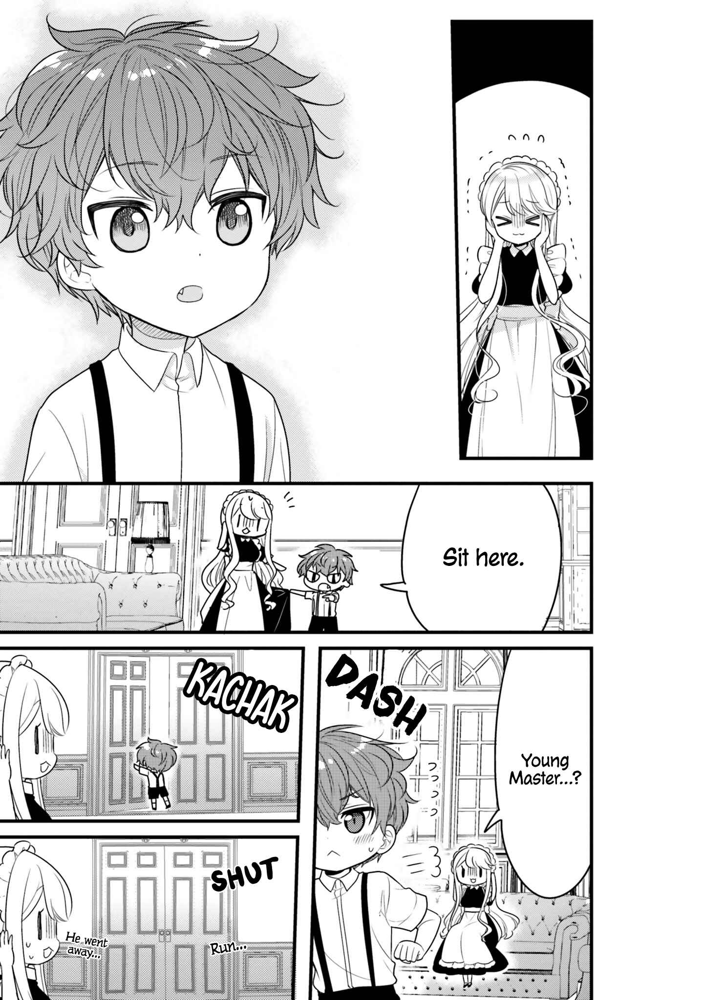 Tekito na Maid no Oneesan & Erasou de Ichizu na Botchan Chapter 14 - Page 9