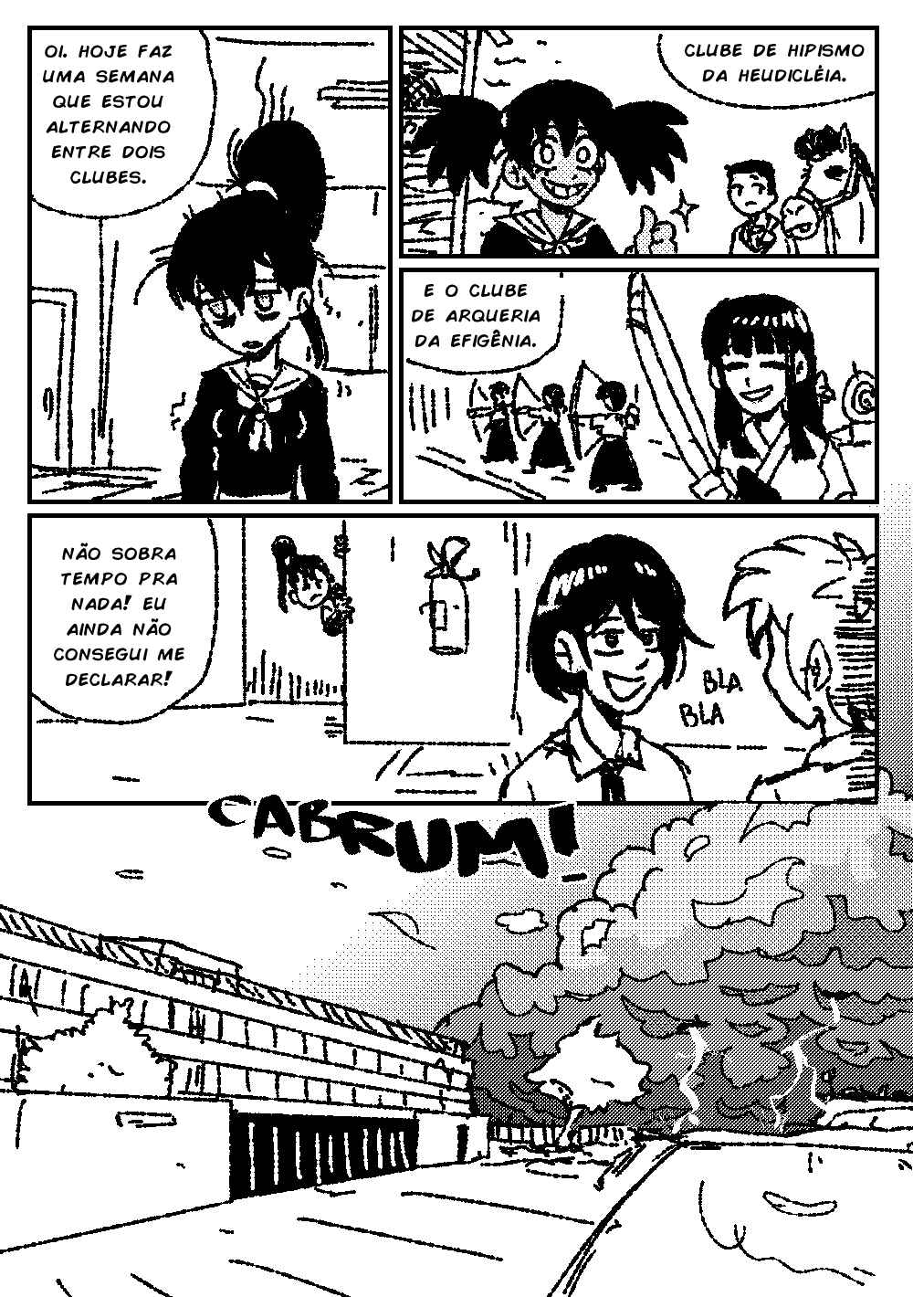 Horda Dourada Não Me Atrapalhe, Eu Preciso Me Declarar! Chapter 2 - Page 2
