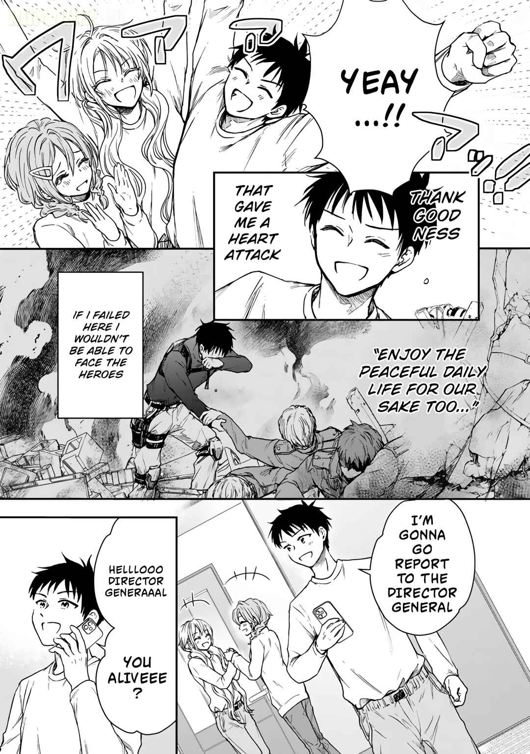 Senchi Kara Kaette kita Takashi-kun. Futsuu ni Koukou Seikatsu wo Okuritai Chapter 5 - Page 30