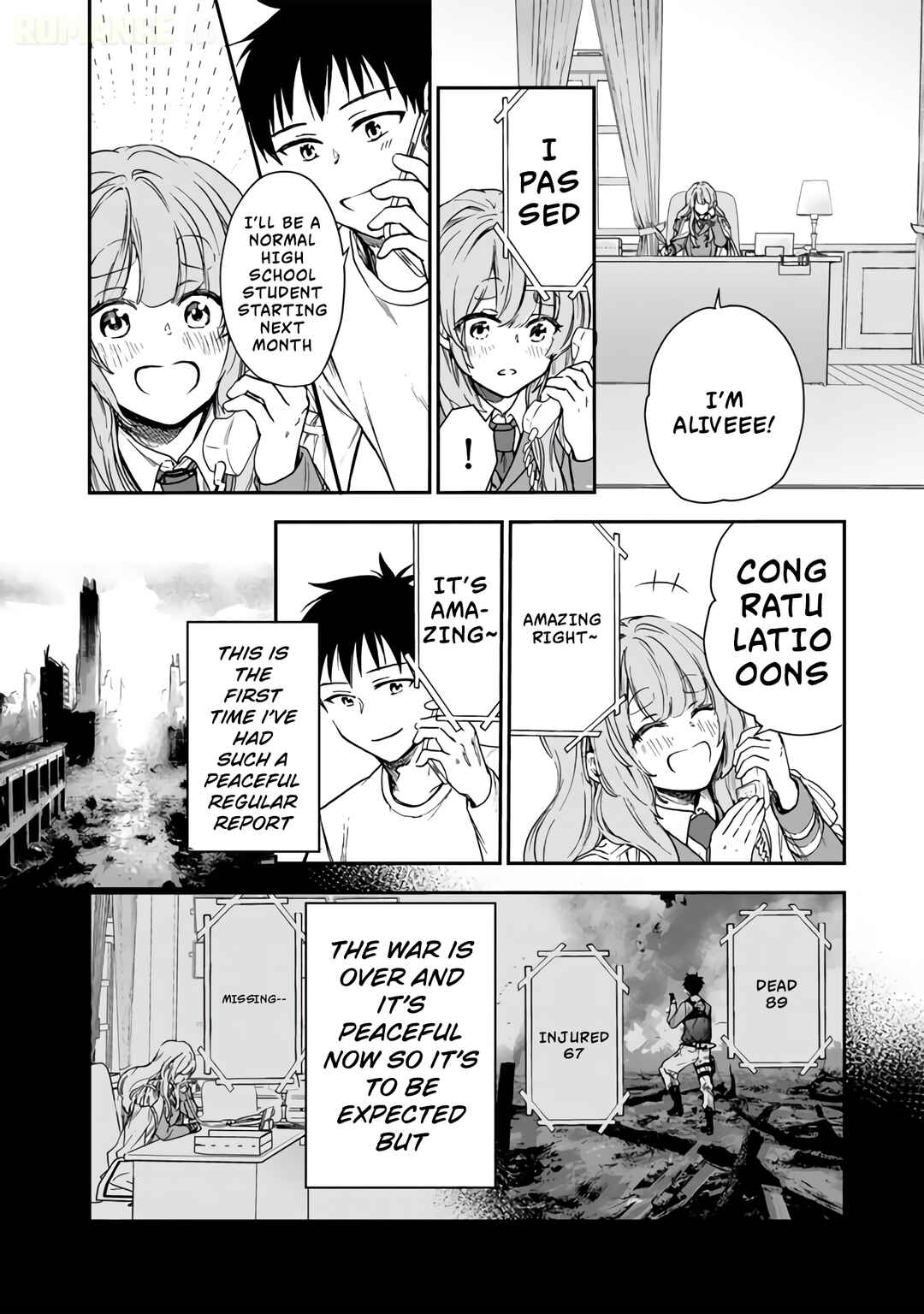 Senchi Kara Kaette kita Takashi-kun. Futsuu ni Koukou Seikatsu wo Okuritai Chapter 5 - Page 31