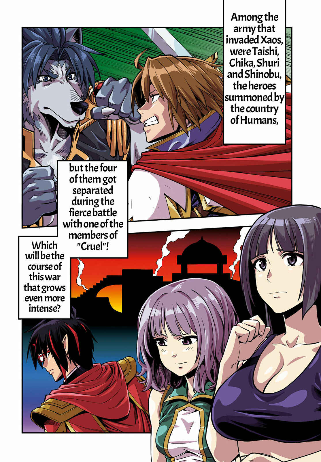 Konjiki no Word Master: Yuusha Yonin ni Makikomareta Unique Cheat Chapter 71 - Page 2