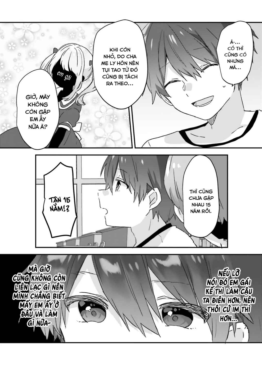 Daigaku Nyuugakuji Kara Uwasa Sareteita Bishoujo San Shimai, Ikiwakareteita Gimai Datta. Chapter 1 - Page 5