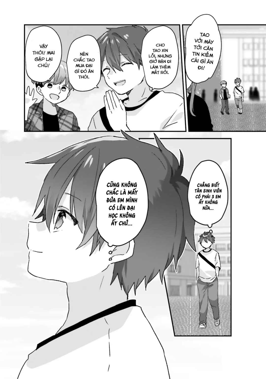 Daigaku Nyuugakuji Kara Uwasa Sareteita Bishoujo San Shimai, Ikiwakareteita Gimai Datta. Chapter 1 - Page 7