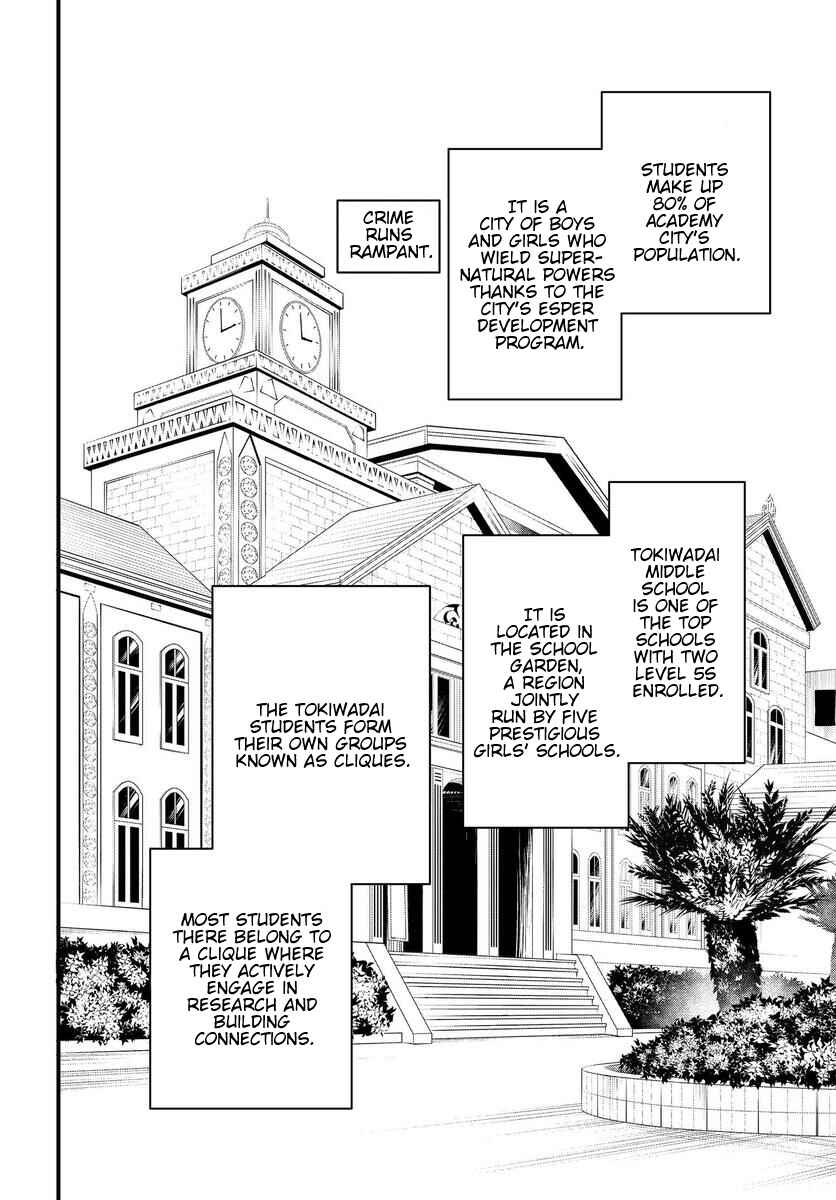 Toaru Majutsu no Index Gaiden - Toaru Kagaku no Mental Out Chapter 1.1 - Page 12