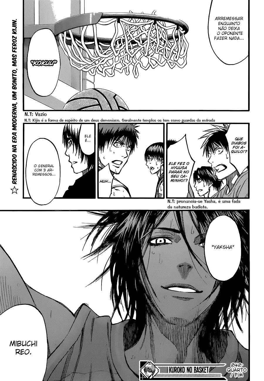Kuroko's Basketball Chapter 242 - Page 19