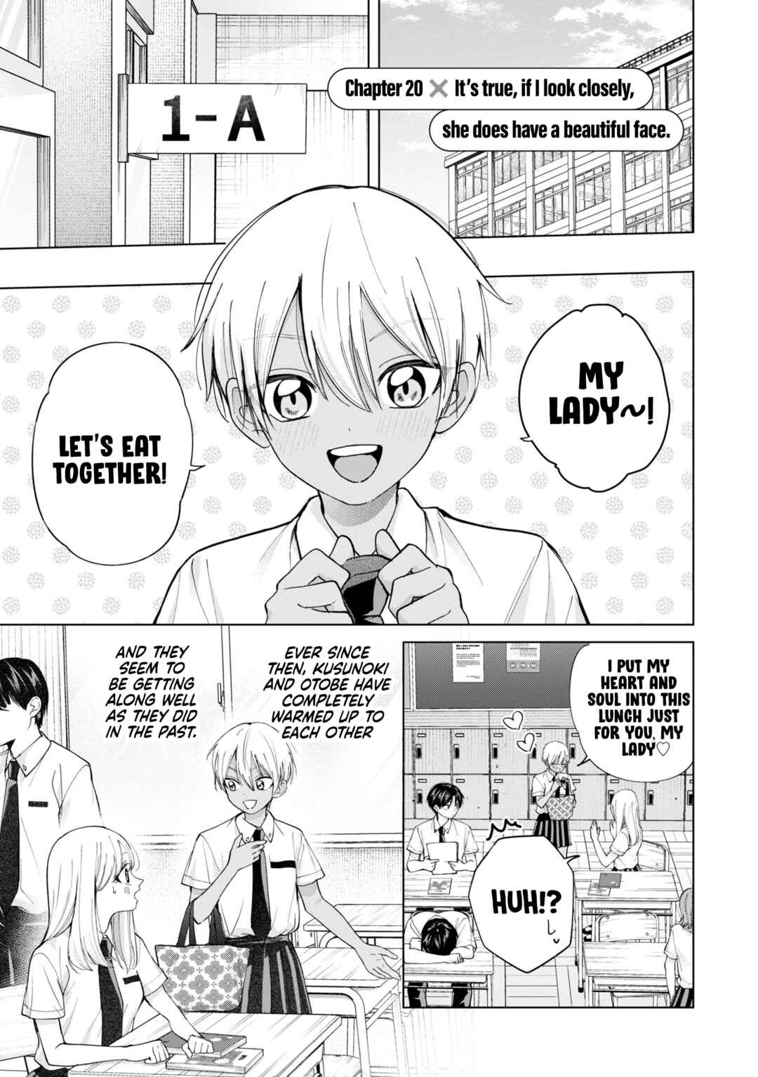 Kusunoki-san wa Koukou Debut ni Shippai Shite Iru Chapter 20 - Page 1