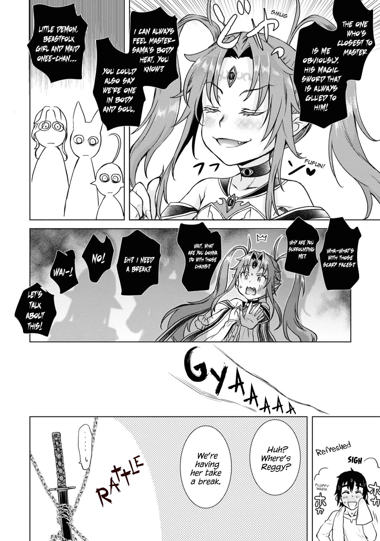 Isekai de Skill wo Kaitai Shitara Cheat na Yome ga Zoushoku Shimashita - Gainen Kousa no Structure Chapter 36.5 - Page 9