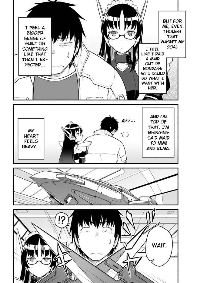 Mezametara Saikyou Soubi to Uchuusen-mochi datta node, Ikkodate Mezashite Youhei to shite Jiyuu ni Ikitai Chapter 34.1 - Page 16