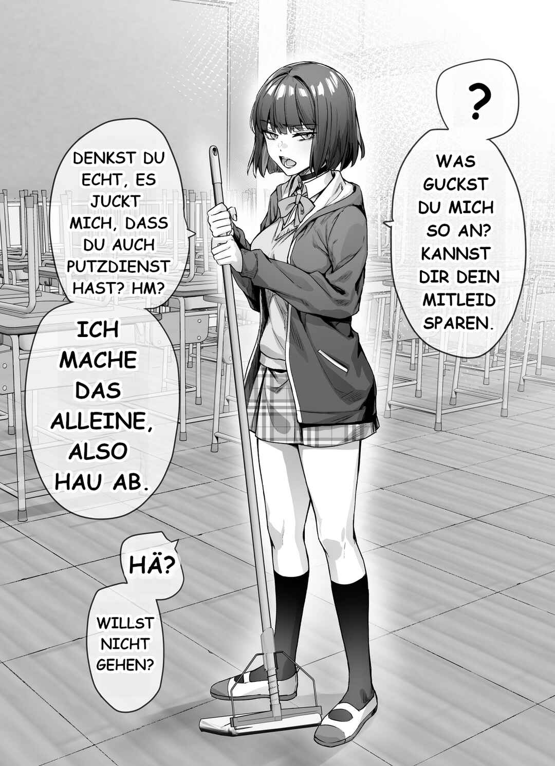 Ichinichi Goto ni Tsun ga Hetteku Tsuntsuntsuntsuntsuntsuntsuntsuntsuntsuntsundere Joshi Chapter 5 - Page 1