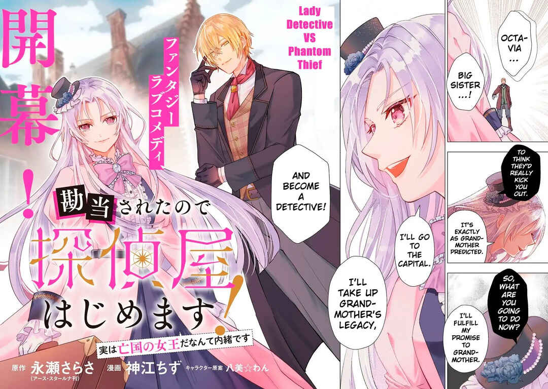 Kandou saretanode Tanteiya Hajimemasu! Jitsuwa Boukoku no Oujoda nante Naishodesu Chapter 1 - Page 3