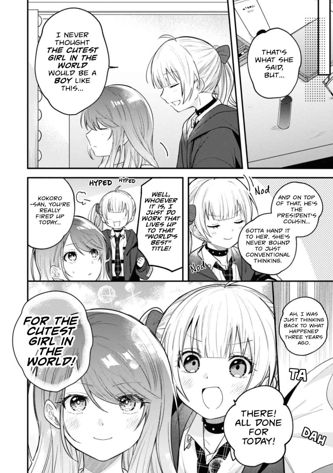 Sekai de Ichiban "Kawaii" Amamiya-san, Nibanme wa Ore Chapter 5.6 - Page 2
