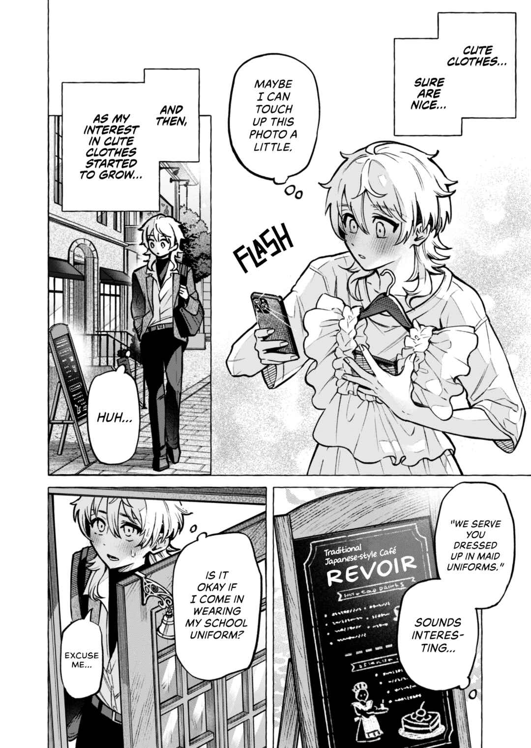 Otokonoko mo Maid-fuku de kawaikunatte Ii desu ka? Chapter 4 - Page 12
