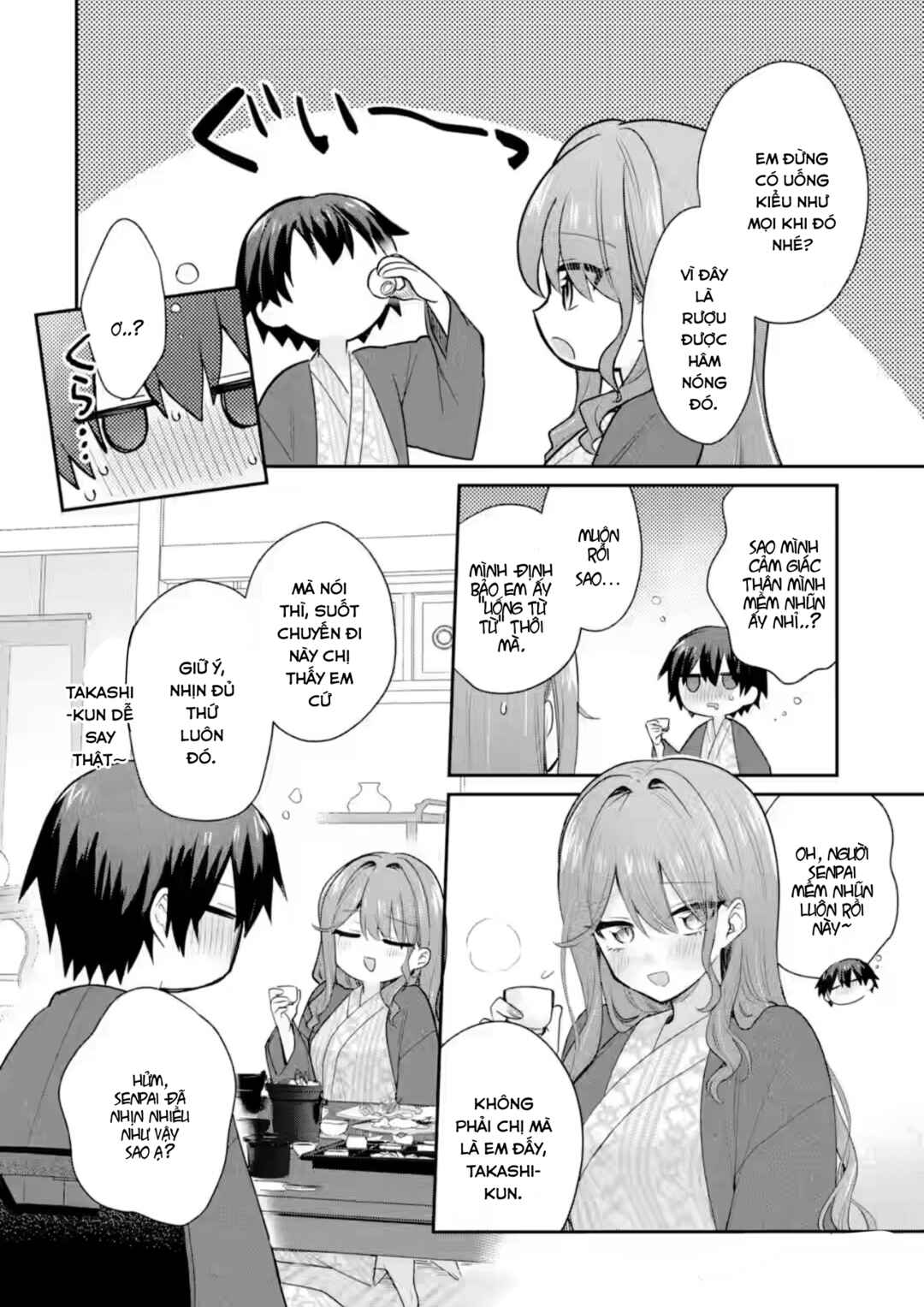 Osake to Senpai Kanojo to no Amaama Doukyo Lovecome wa Nijuusai ni Natte kara Chapter 11 - Page 7