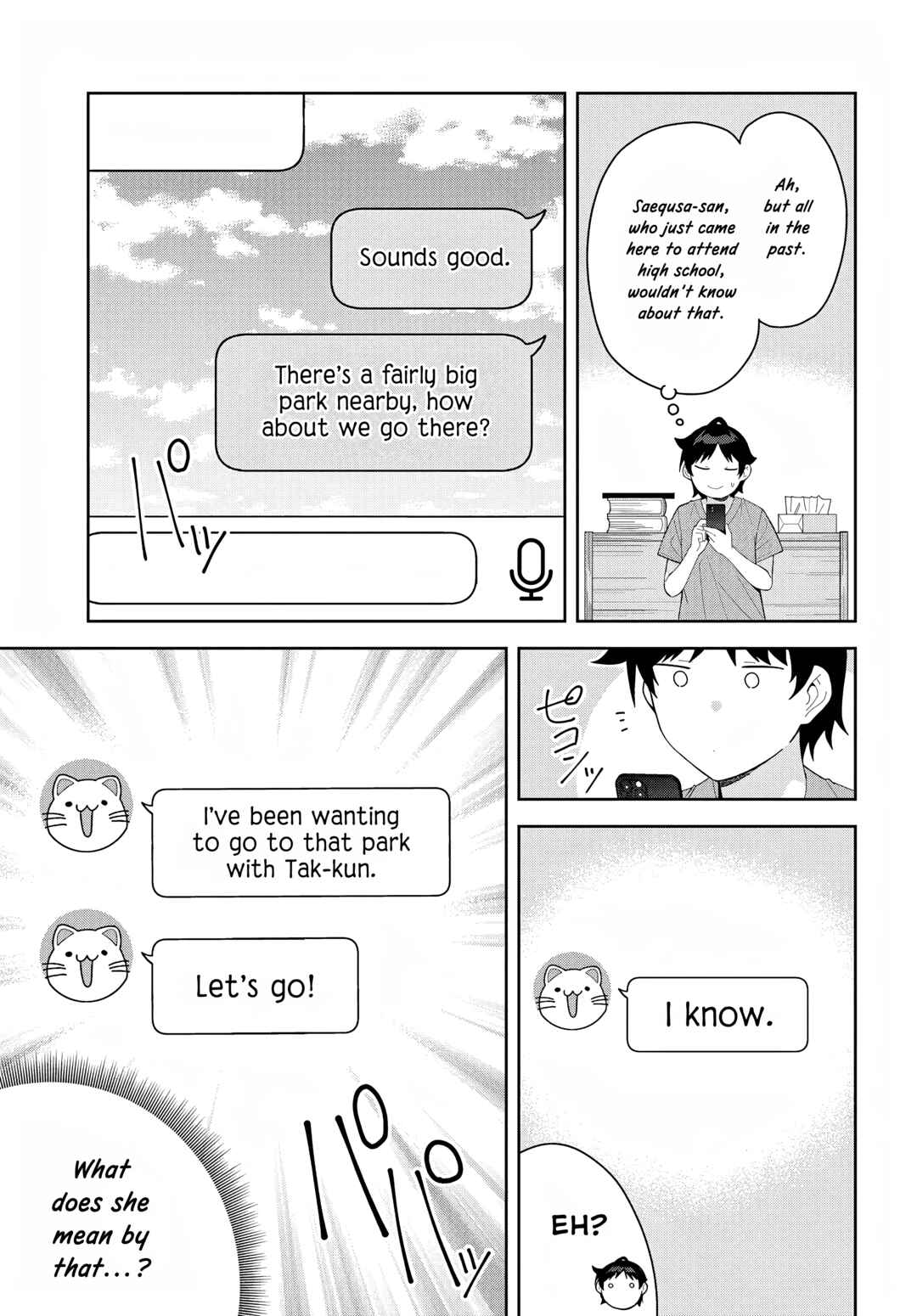 Classmate no Moto Idol ga, Tonikaku Kyodou Fushin nandesu. Chapter 13 - Page 17