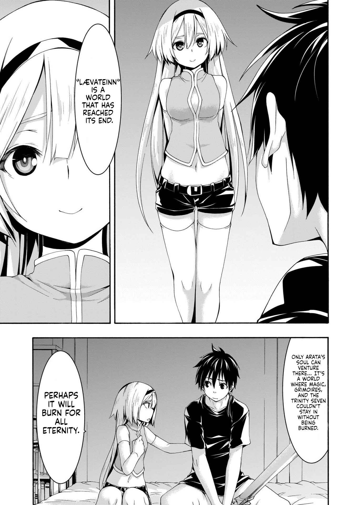 Trinity Seven - 7-Nin no Masho Tsukai Chapter 110 - Page 24