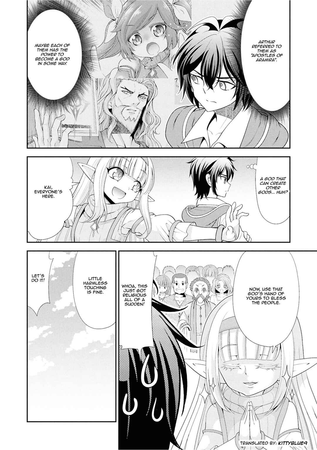 Tenohira Kaitaku Mura de Isekai Kenkokuki ~Fueteku Yome-tachi to Nonbiri Mujintou Life~ Chapter 60.7 - Page 5