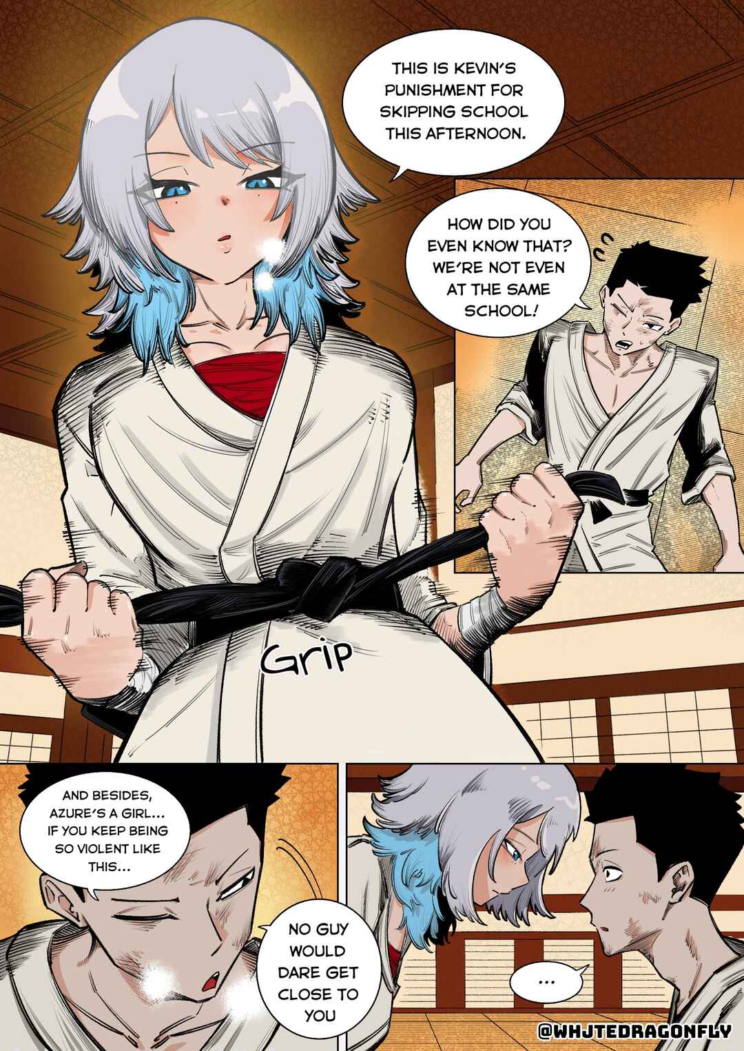 Azure Wants to Turn Me into the Ideal BF Chapter 1 - Page 3