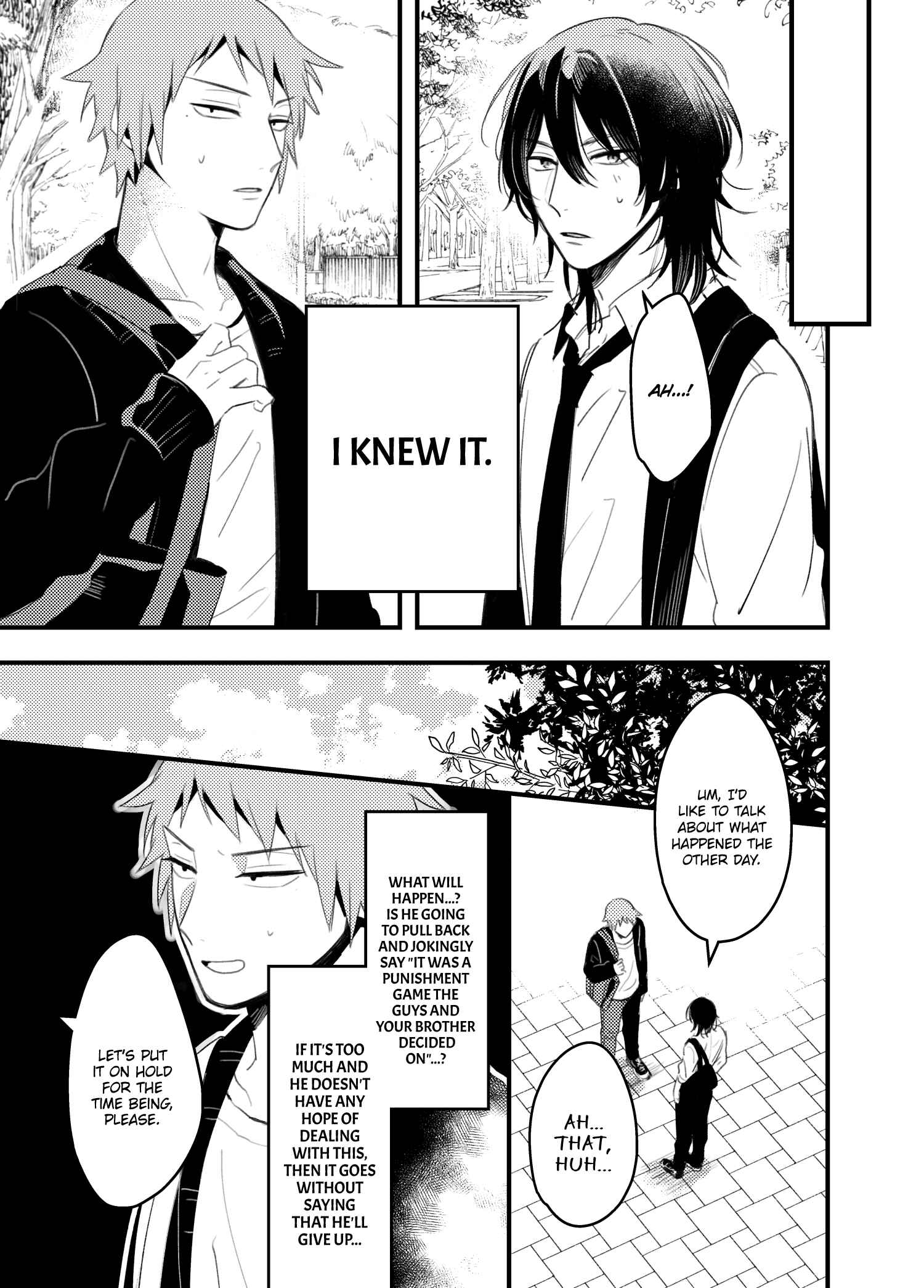 Zettai BL ni Naru Sekai vs. Zettai BL ni Naritakunai Otoko Chapter Extra: If the MC raised a flag - Page 8