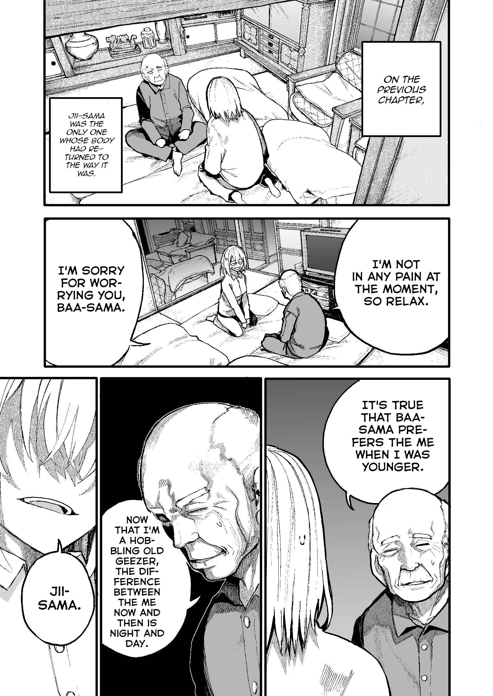 Jii-san Baa-san Wakagaeru Chapter 47 - Page 1