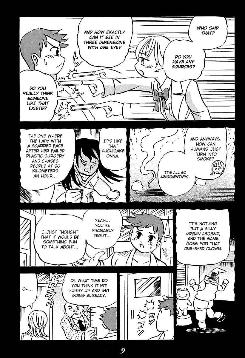 Kaiki Tantei Sharaku Homura Chapter 1 - Page 9