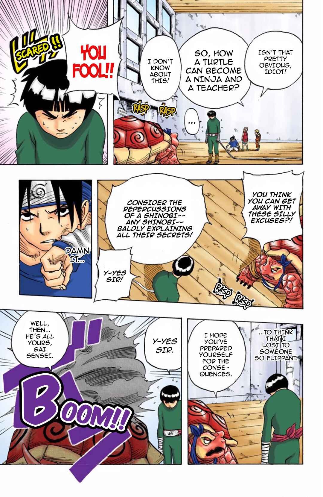 Naruto (Official Colored) Chapter 38 - Page 8