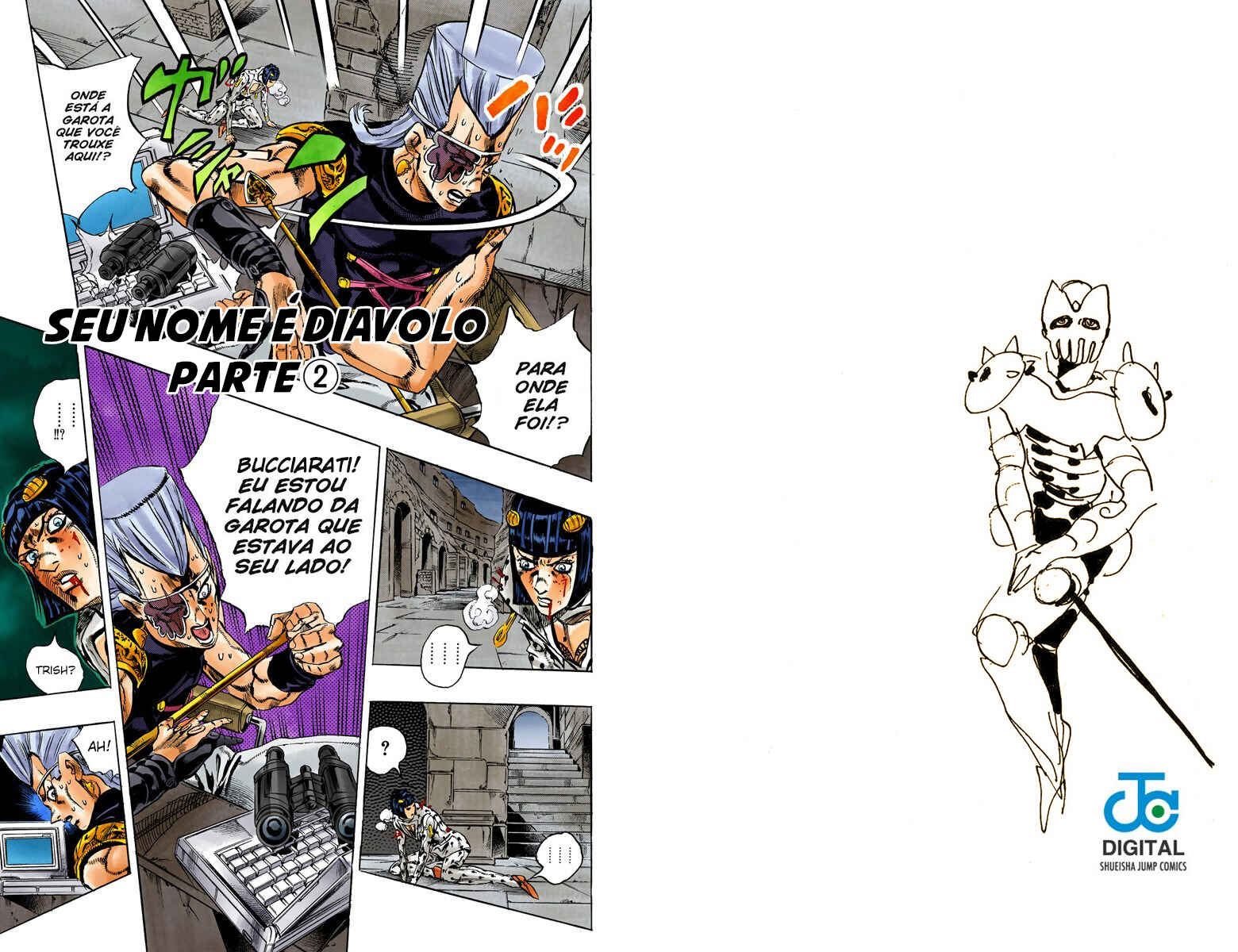 JoJo no Kimyou na Bouken: Part 5 - Ougon no Kaze Color-ban Chapter 131 - Page 1
