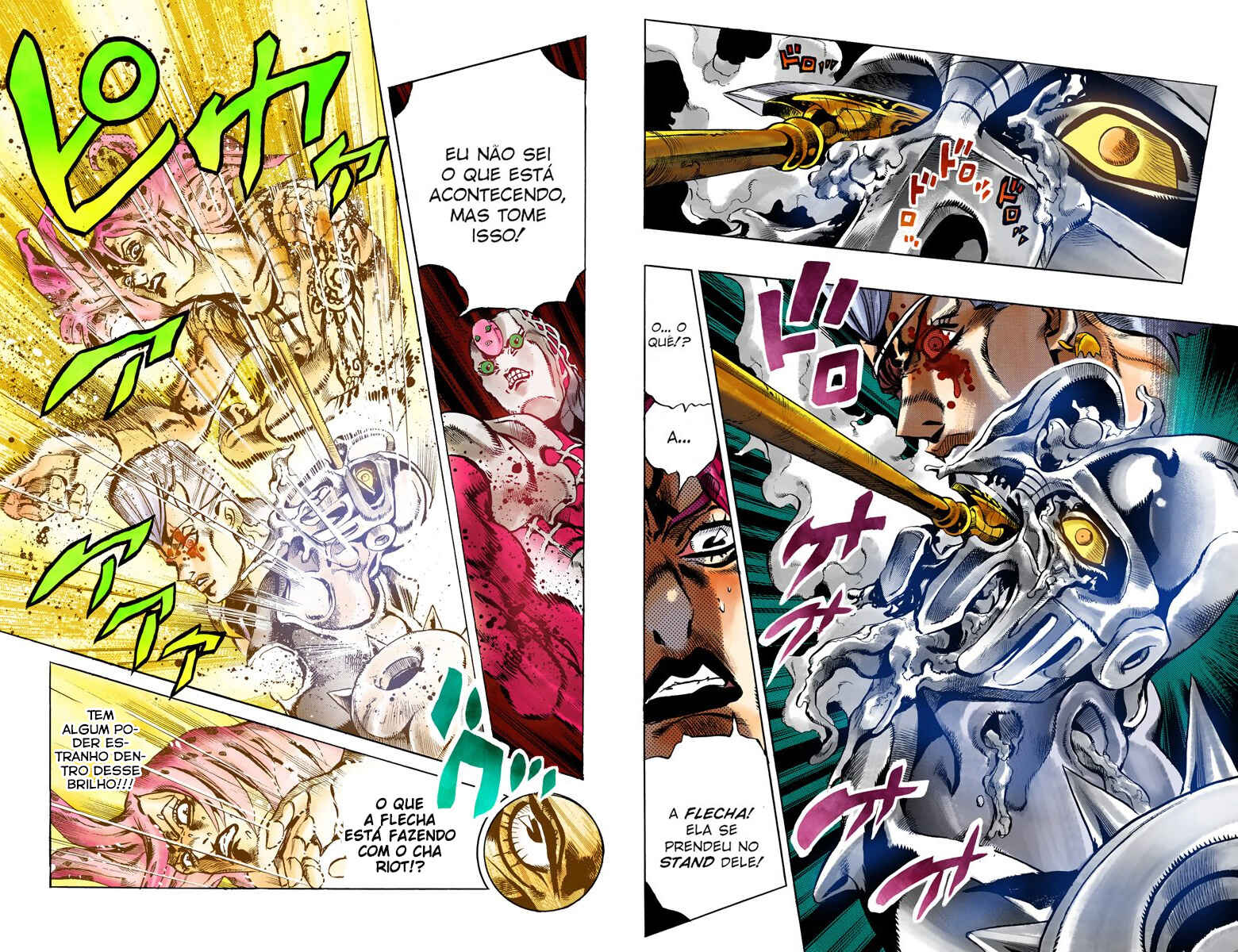 JoJo no Kimyou na Bouken: Part 5 - Ougon no Kaze Color-ban Chapter 131 - Page 10