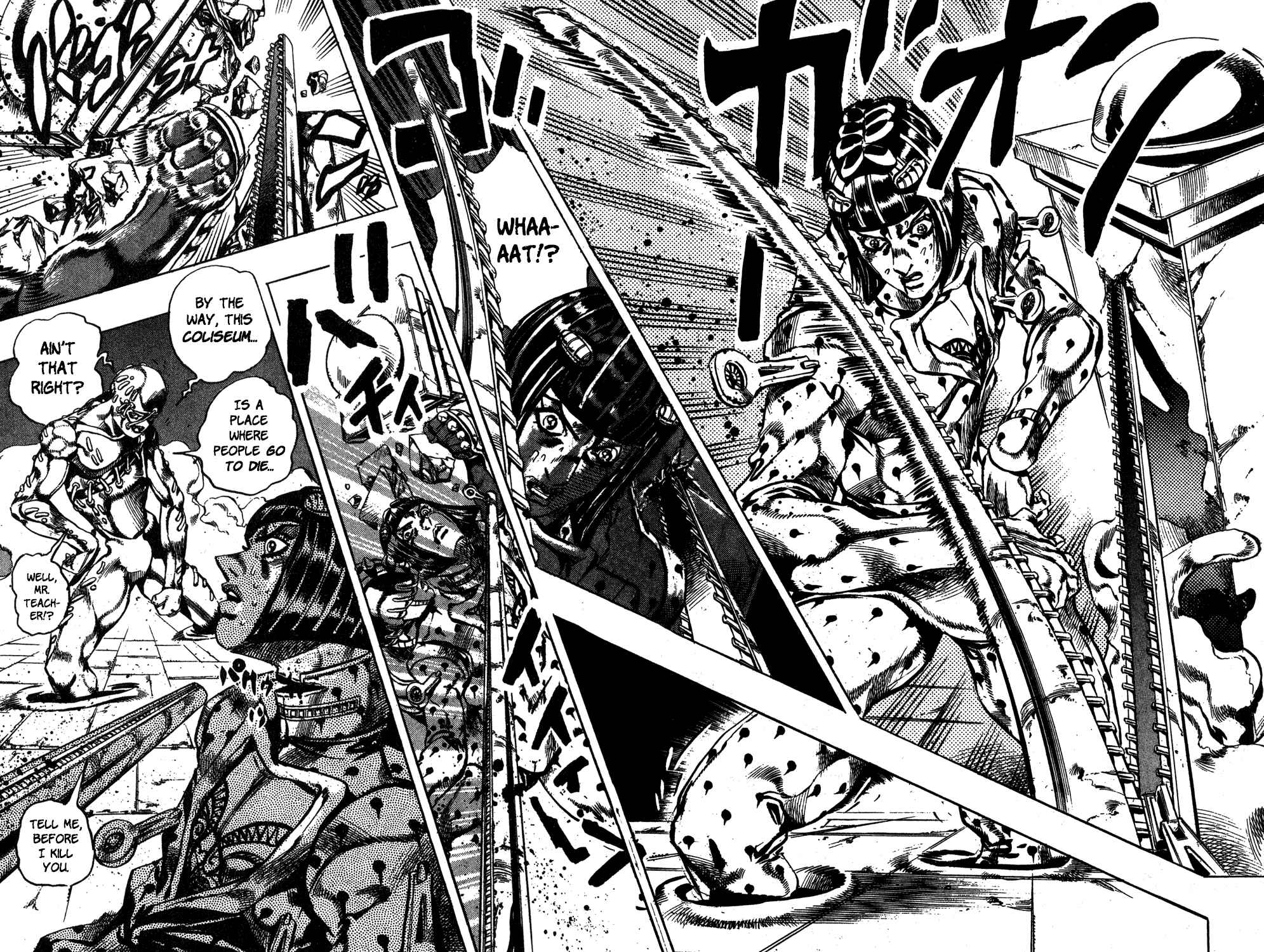 JoJo no Kimyou na Bouken: Part 5 - Ougon no Kaze Chapter 124 - Page 18