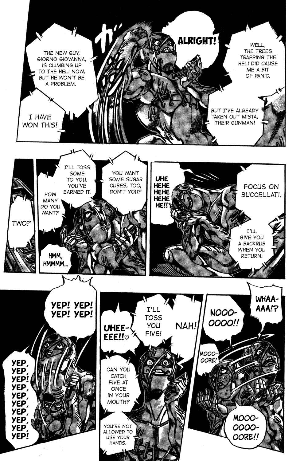 JoJo no Kimyou na Bouken: Part 5 - Ougon no Kaze Chapter 124 - Page 6
