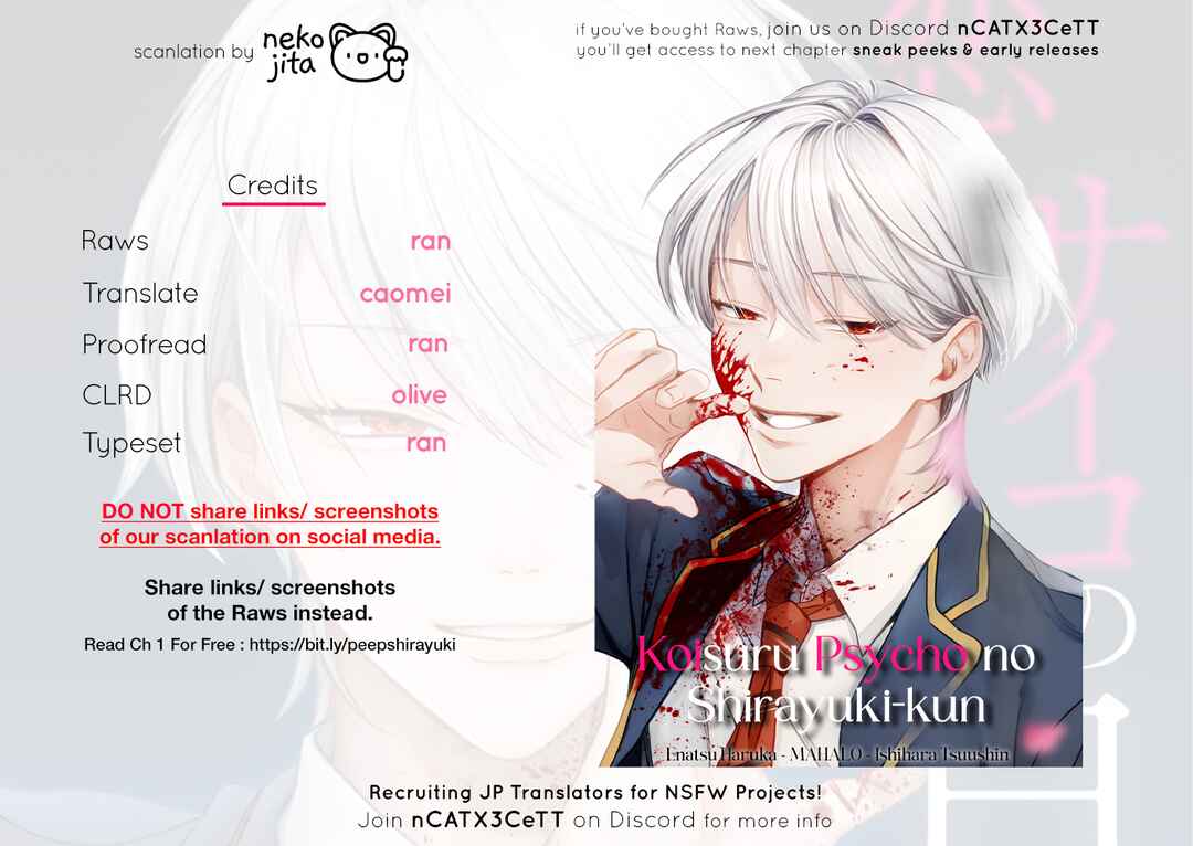 Koisuru Psycho no Shirayuki-kun Chapter 6 - Page 34