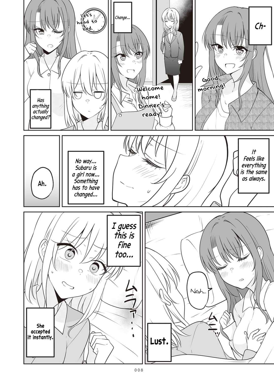 Aru Hi Kareshi ga Onnanoko ni Natteshimata Couple no Nichijou Chapter 0 - Page 6