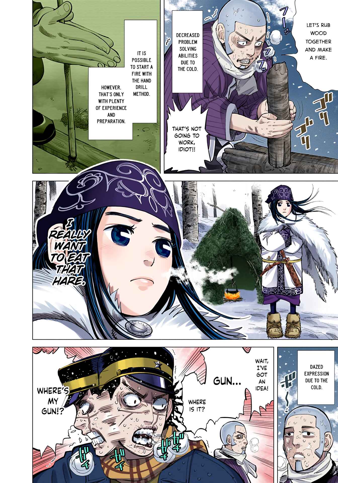 Golden Kamuy (Official Colored) Chapter 7 - Page 4