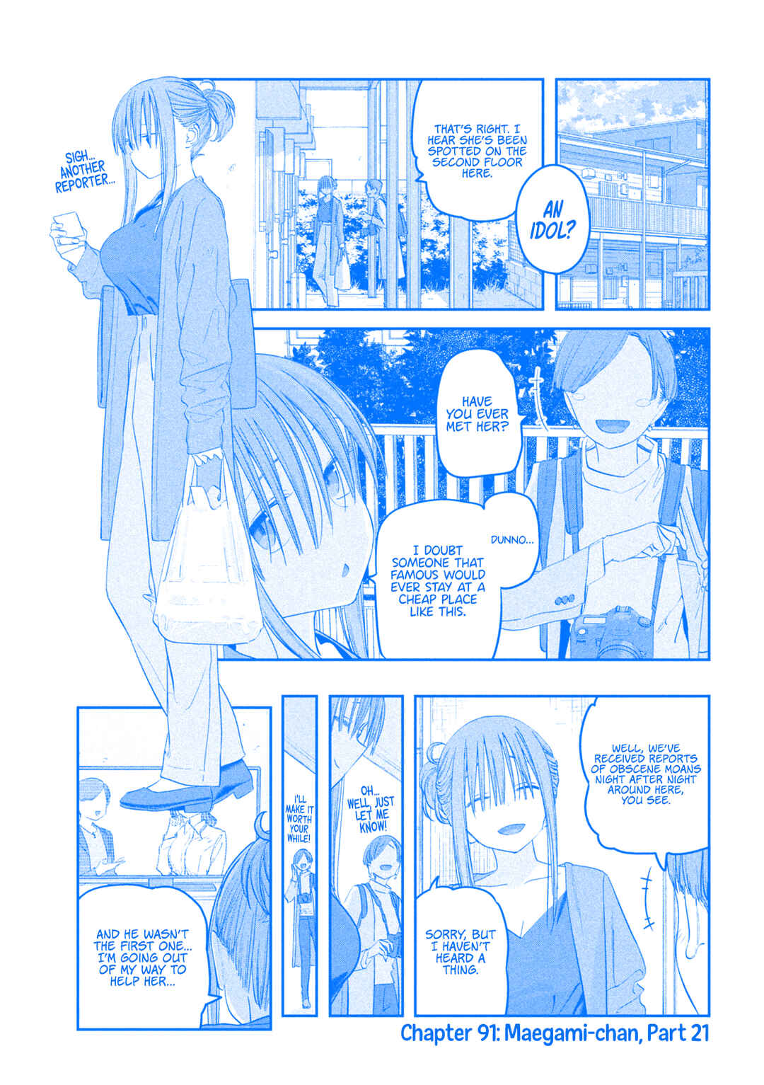 Getsuyoubi no Tawawa (Blue) (Fan Colored) Chapter 91 - Page 2