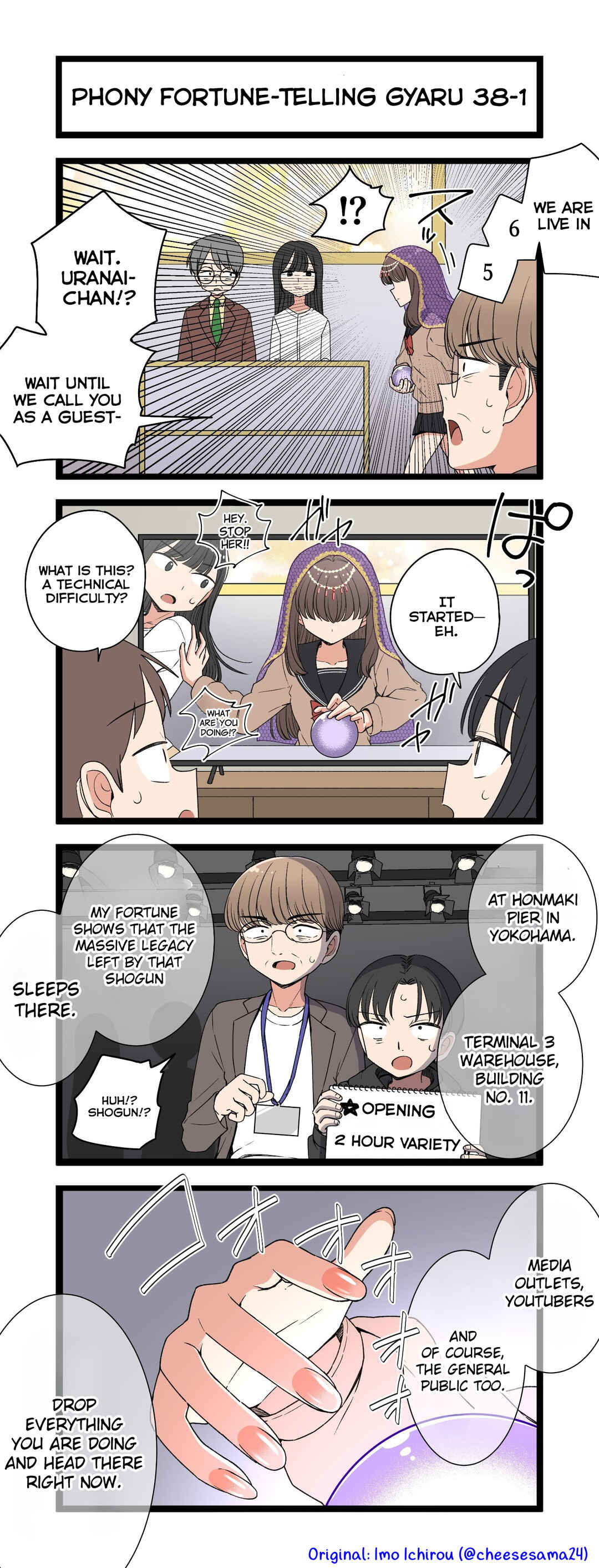 Phony Fortune-Telling Gyaru Chapter 38 - Page 1