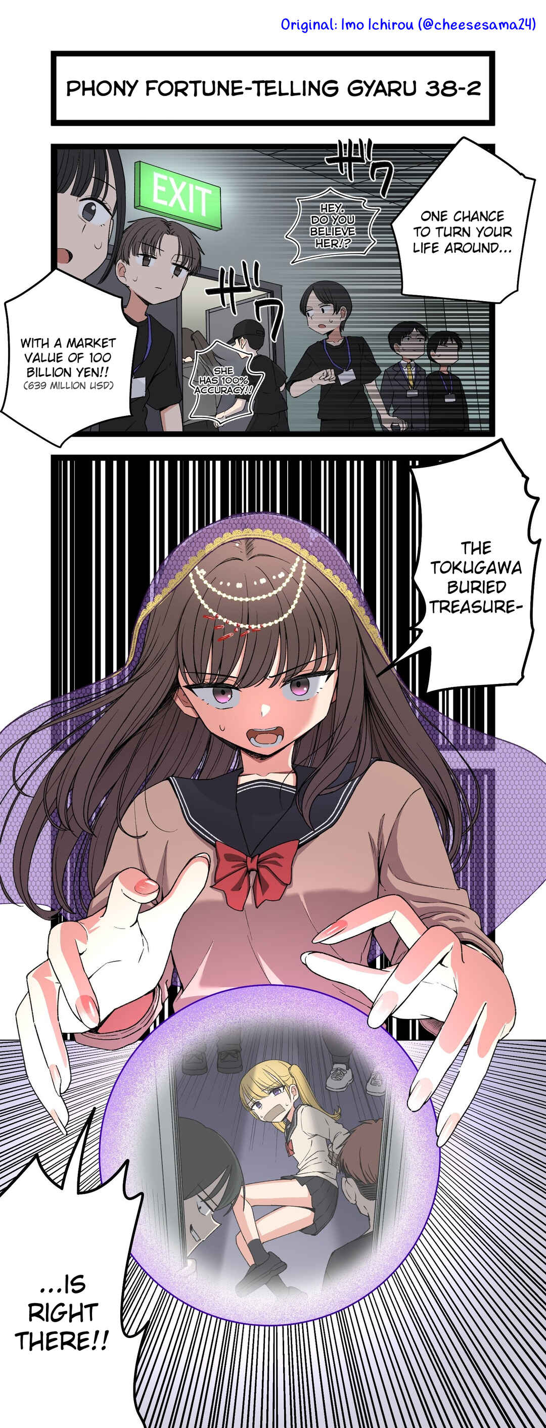 Phony Fortune-Telling Gyaru Chapter 38 - Page 2
