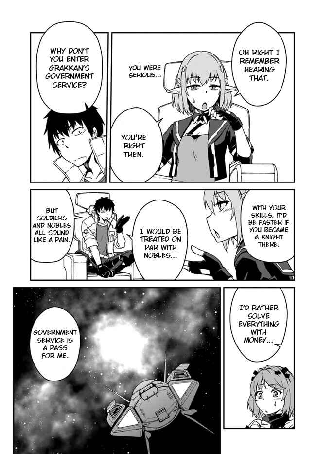 Mezametara Saikyou Soubi to Uchuusen-mochi datta node, Ikkodate Mezashite Youhei to shite Jiyuu ni Ikitai Chapter 10.2 - Page 13