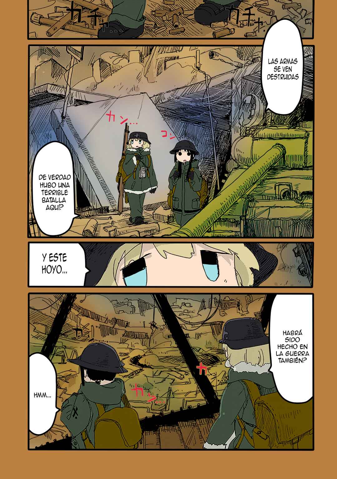 Shoujo Shuumatsu Ryokou (Fan Colored) Chapter 24 - Page 4
