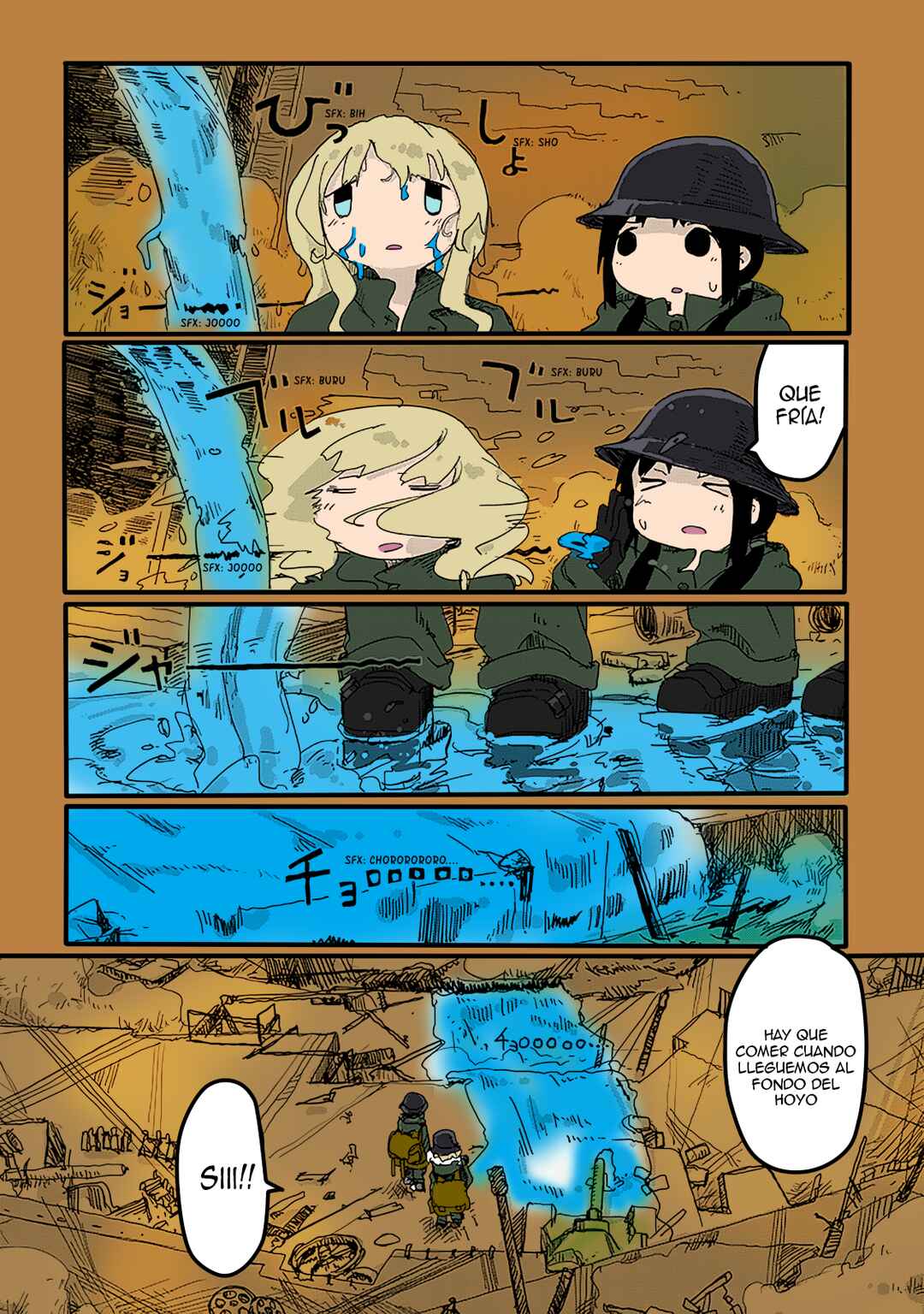 Shoujo Shuumatsu Ryokou (Fan Colored) Chapter 24 - Page 7