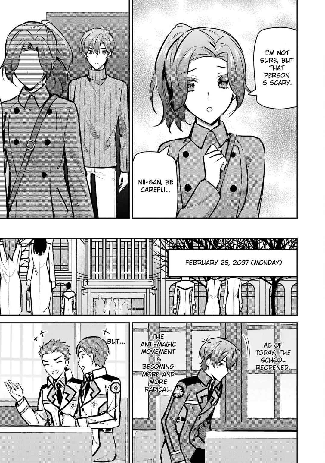 Mahouka Koukou no Rettousei - Ichijou Masaki Tenkou-hen Chapter 5 - Page 17