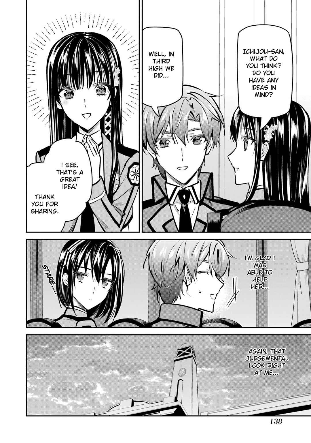 Mahouka Koukou no Rettousei - Ichijou Masaki Tenkou-hen Chapter 5 - Page 28