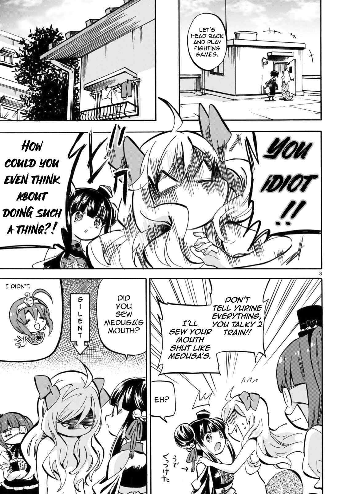 Jashin-chan Dropkick Chapter 209 - Page 3