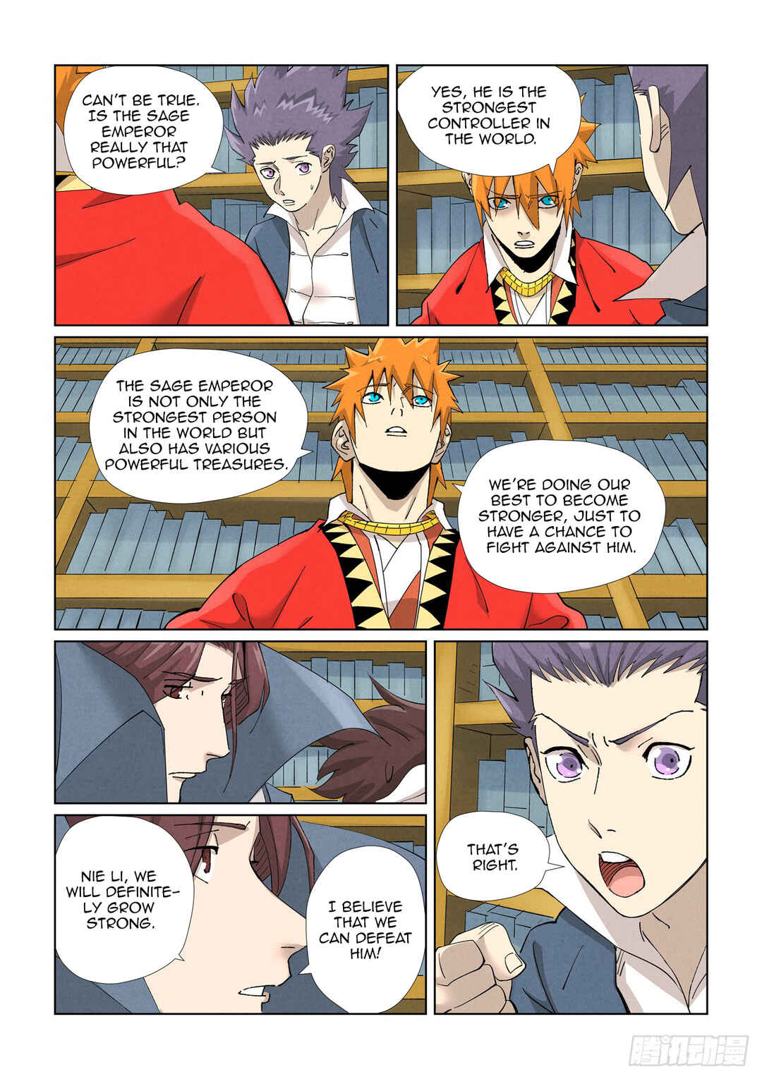 Yāo Shén Jì Chapter 461.5 - Page 9