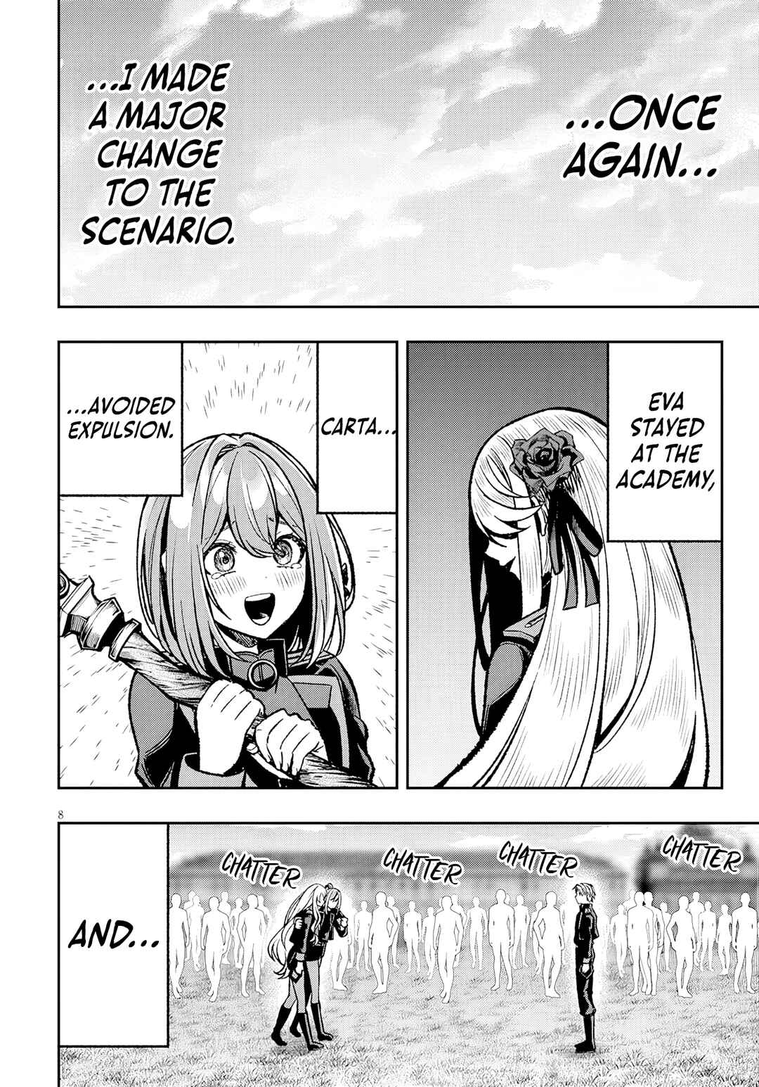 Taida na Akujoku Kizoku ni Tensei shita Ore, Scenario wo Bukkowashitara Kikakugai no Maryoku de Saikyou ni Natta Chapter 13 - Page 8