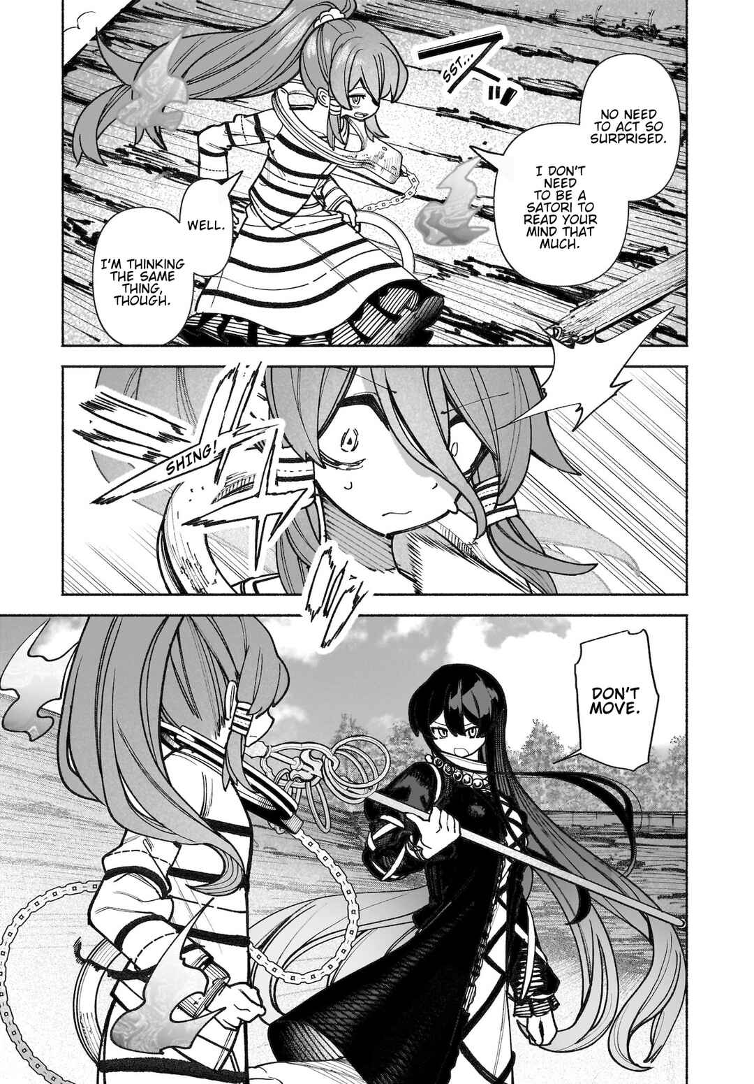 Touhou Chireikiden: Hansoku Tantei Satori Chapter 38 - Page 15