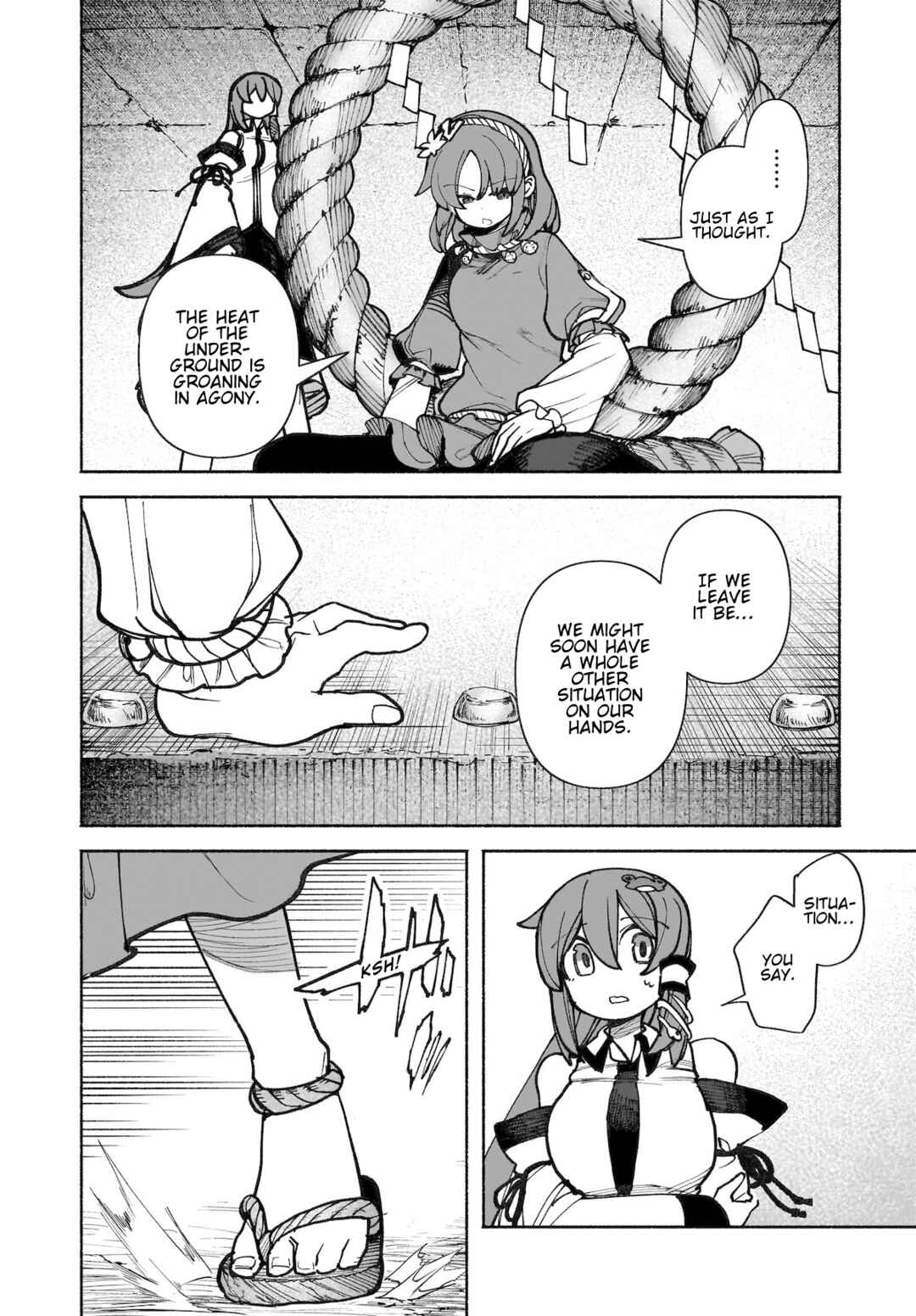 Touhou Chireikiden: Hansoku Tantei Satori Chapter 38 - Page 4