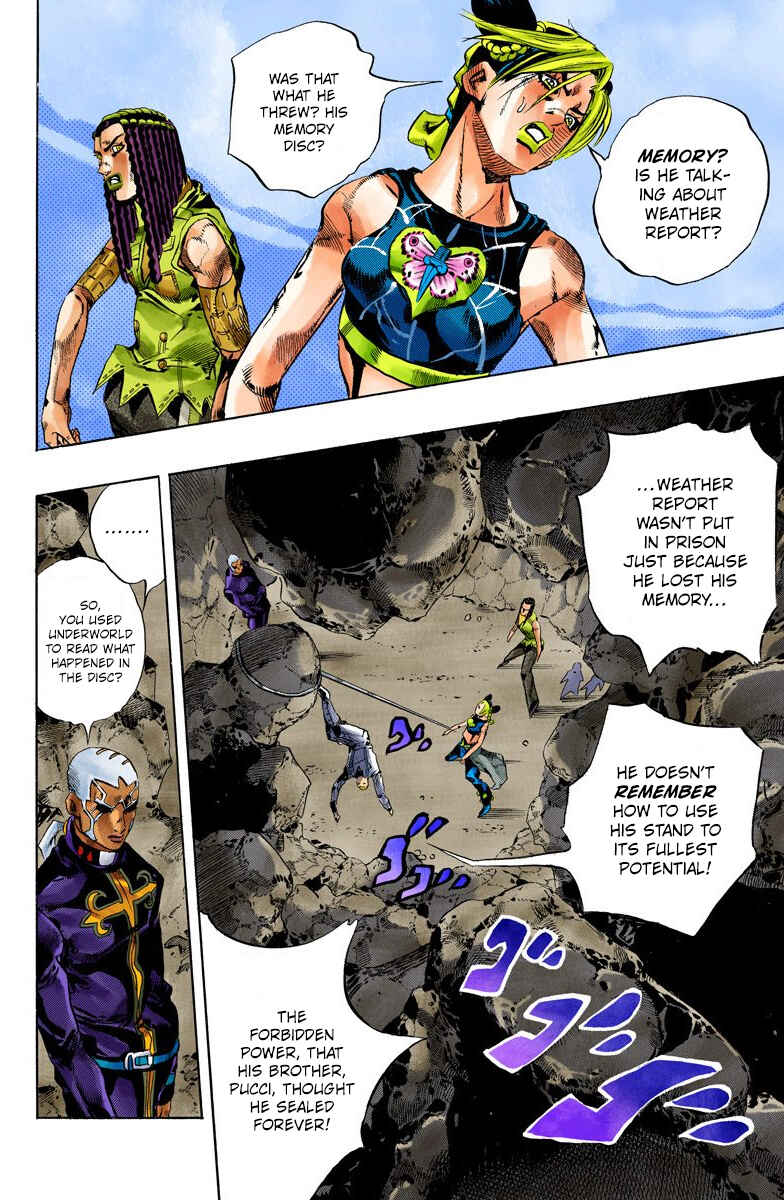 JoJo no Kimyou na Bouken: Part 6 - Stone Ocean Color-ban Chapter 124 - Page 14