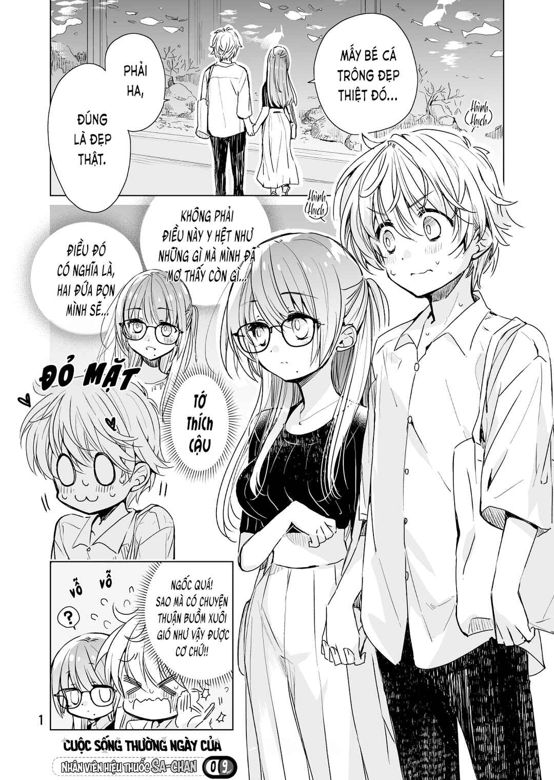 Drugstore Ten'in Sacchan no Nichijou Chapter 9 - Page 1